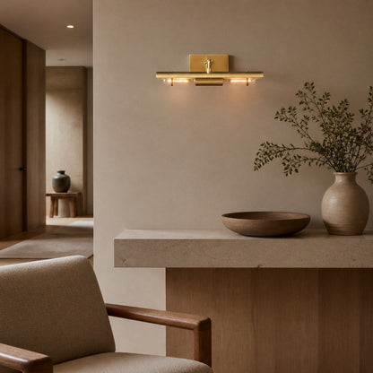Aurix Minimalist Iron Wall Lamp – Elegant wall-mounted Lighting Enhance Any Interior Artwork