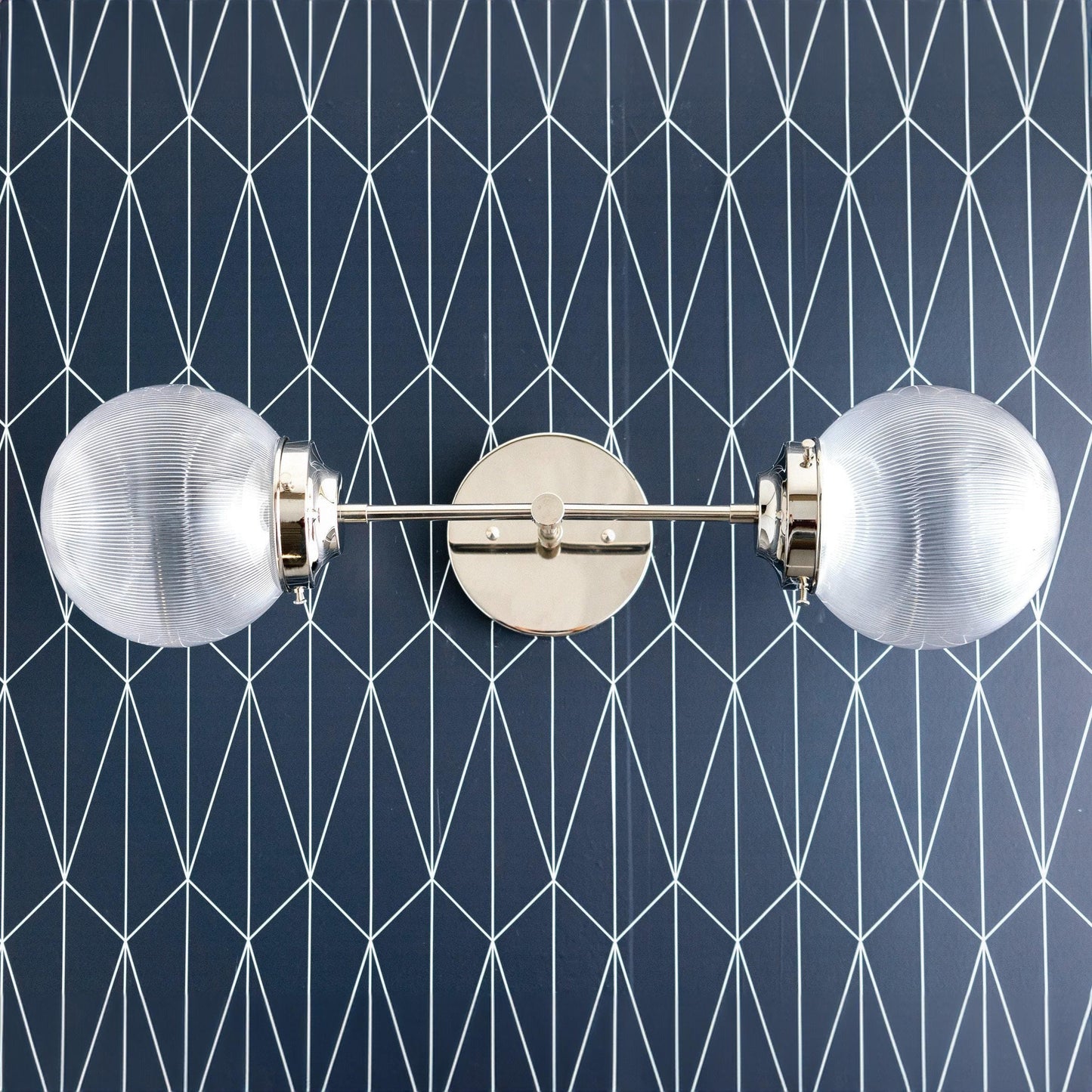 Lumio Globe Versatile Vanity Sconce - Dimmable Light for Bathroom and Hallway Use