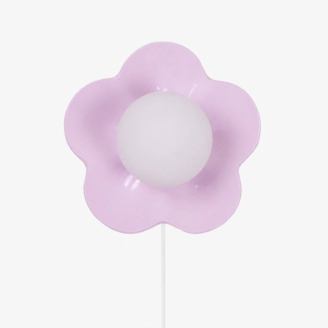 Florixa Blooming Flower Wall Sconce - Plug-in and Hardwired Lamp for Bedroom Decor