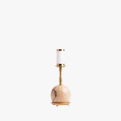 Modern Sculptural Table Lamp – Minimalist Decorative Light for Bedroom Living Room