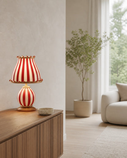 Festilo Playful Sculptural Table Lamp with Dome Shade – Modern Accent Design for Living Room