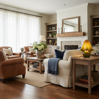 Bellina Elegant Glass Table Lamp – Sleek Design for Bedside or Desk