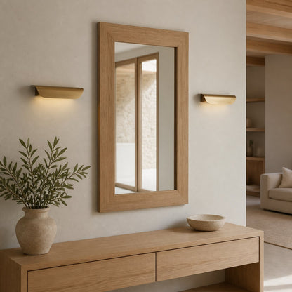 Hidra Modern Metal Wall Sconce – Minimalist Down-Light Sconce for Modern Homes