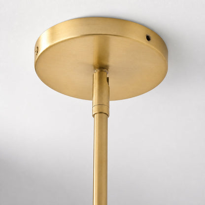 Kronleuchter aus Lutal-Bronze – Modernes Design mit monochromer Oberfläche