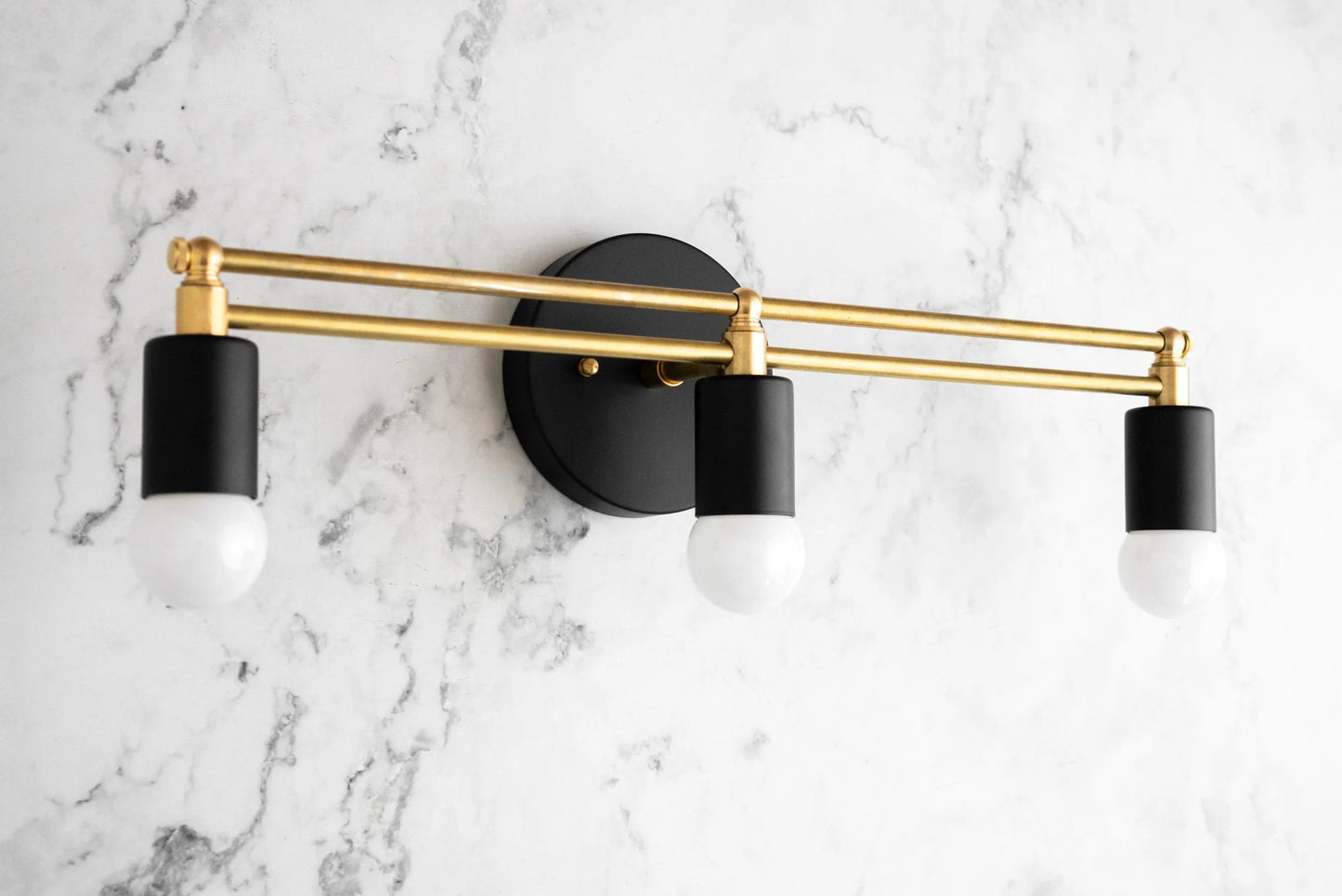 Mobilux Line Moderne Vanity Light - Badezimmer-Wandleuchte im Art-Deco-Stil