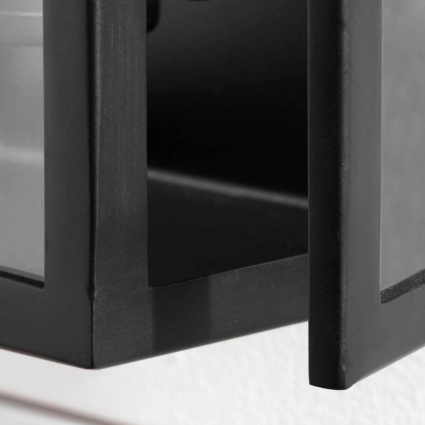 Ferrix Industrial Wall Lamp – Iron & Glass for Garden & Patio