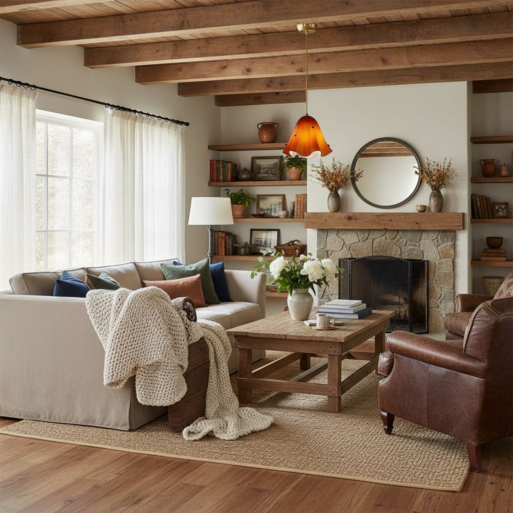 Bellina Sculptural Floral Pendant Light Contemporary Ceiling Fixture for Living Room