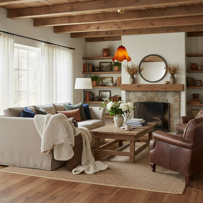 Bellina Sculptural Floral Pendant Light Contemporary Ceiling Fixture for Living Room