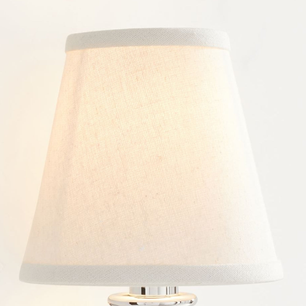 Kalvora Soft Fabric Shade Wall Sconce - Modern Accent Lighting Ideal for Bedroom and Hallway