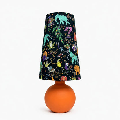 illuminated fabric table lamp