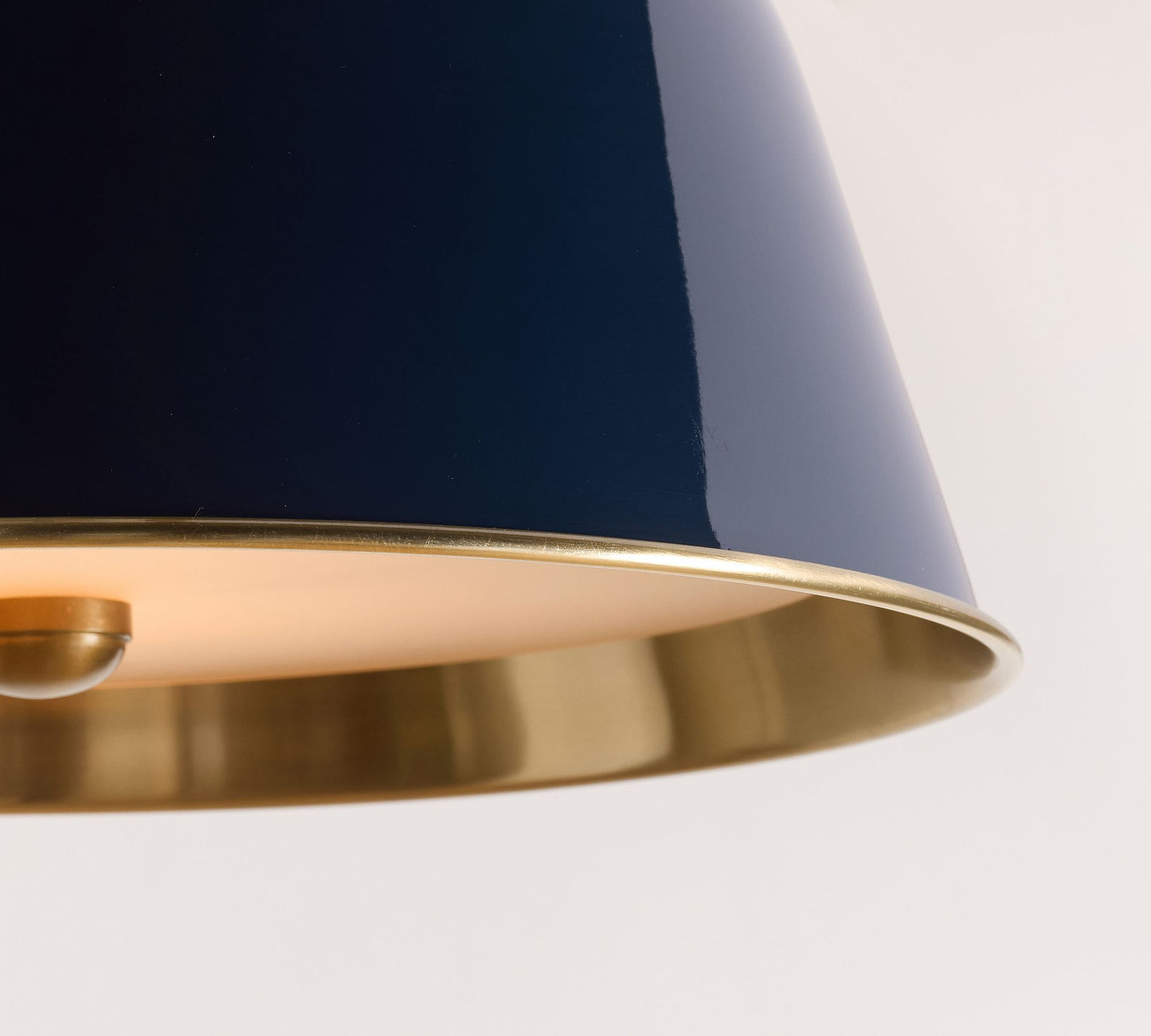 Forvara Metal Pole Pendant Light – Bell Shade for Kitchen Islands