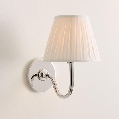 Luvora Decorative Pleated Shade Wall Lamp Vintage Modern Lighting for Corridor and Home Interiors