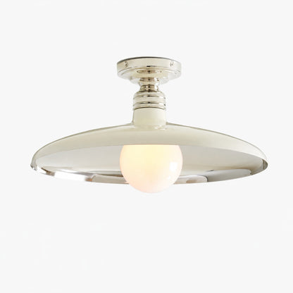 Forvara Farmhouse Deckenleuchte aus Metall – Deckenlampe in Schwarz oder Weiß