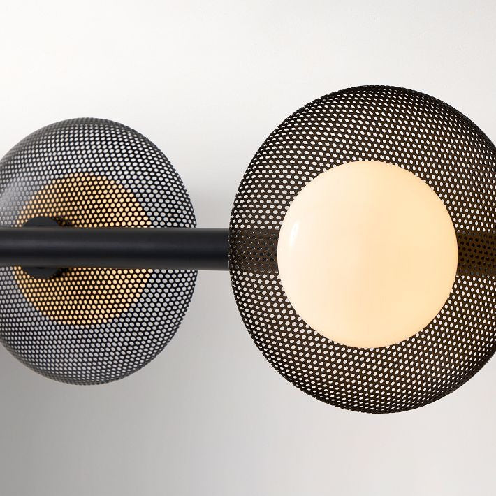 Elorina 6-Light Linear Chandelier - Modern Metal Light Fixture - Dining Room Lighting