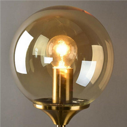 Beanaura Wall Lamp Nordic Glass Ball Metal Design – Modern Indoor Lighting for Living Room