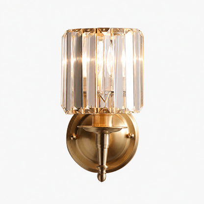 Vintage Luxury Crystal Wall Lamp