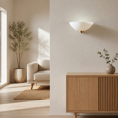 Lunetal Uplighter Retro Art Deco Profil-Wandleuchte – Dekorative Wandleuchte für Eingangsbereich oder Arbeitszimmer