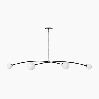 Arden Glass Pendant Chandelier – Minimalist Geometric Design for Modern Interiors