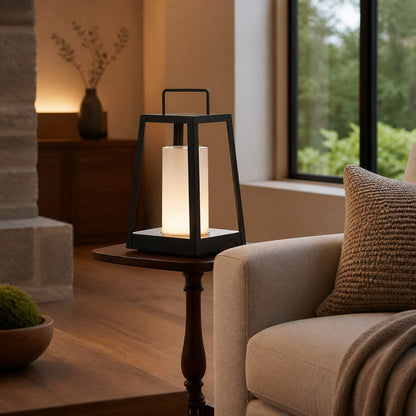 Ambulux Outdoor-Tragbare Lampe – Kompakte Laterne mit ästhetischem Design für Camping oder Esszimmer