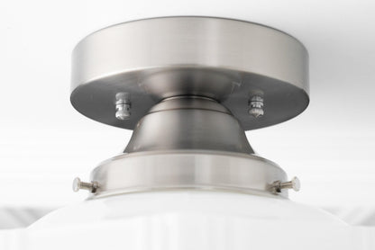 Geotower Glass Art Deco Ceiling Light - Glass Fixture - Elegant Home Lighting