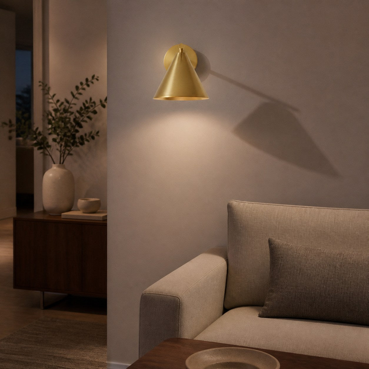 Oricone Moderne Wandleuchte mit verstellbarem Arm – Minimalistisches Metalldesign für Wohnräume