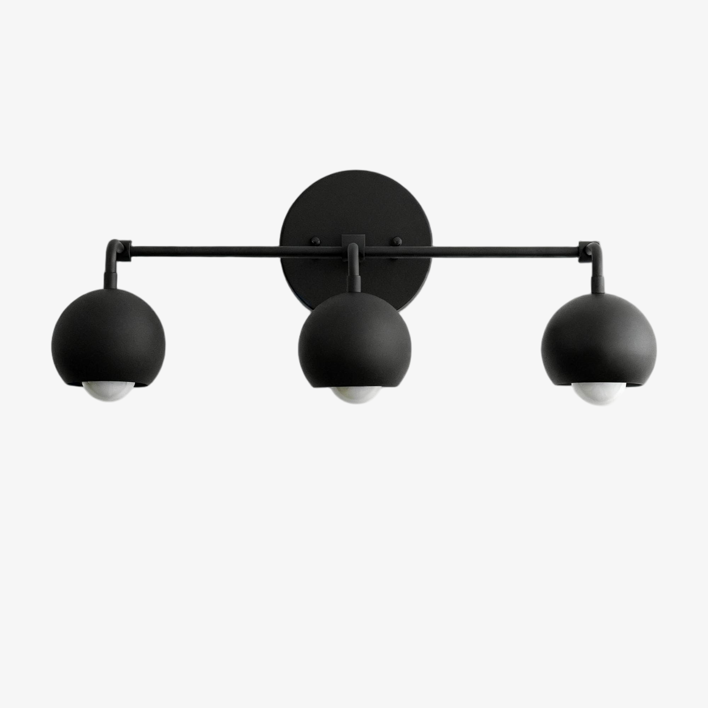 Metio Kuppel-Dekoratives Schminklicht – Klassische Badezimmer-Wandlampe mit Kugelschirm