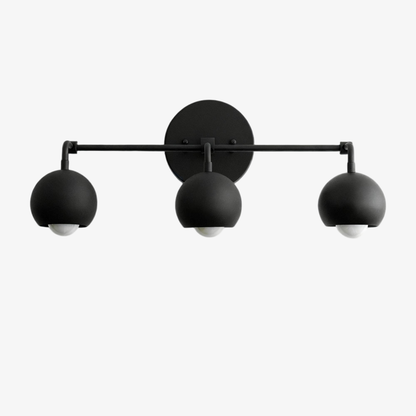 Metio Kuppel-Dekoratives Schminklicht – Klassische Badezimmer-Wandlampe mit Kugelschirm