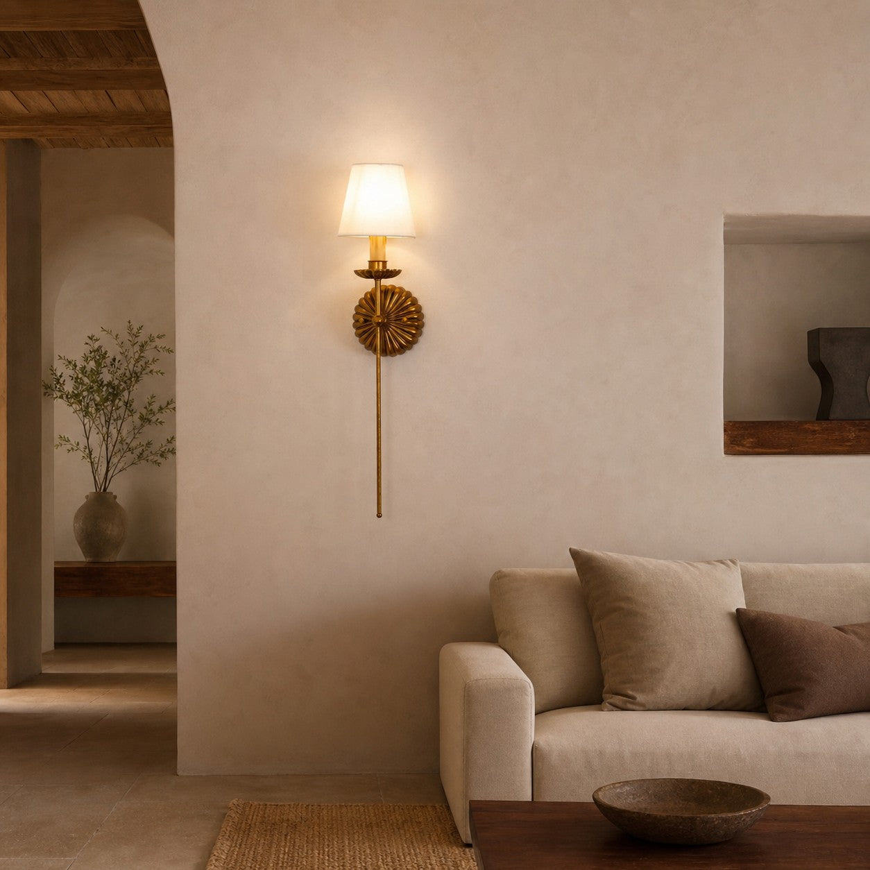Catina Clove Wall Sconce Double