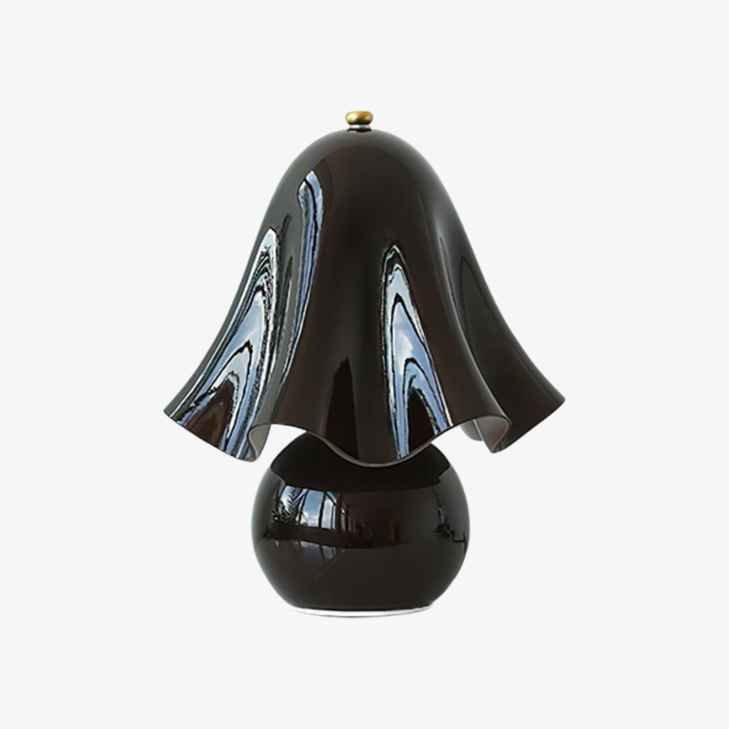 Bellina Elegant Glass Table Lamp – Sleek Design for Bedside or Desk