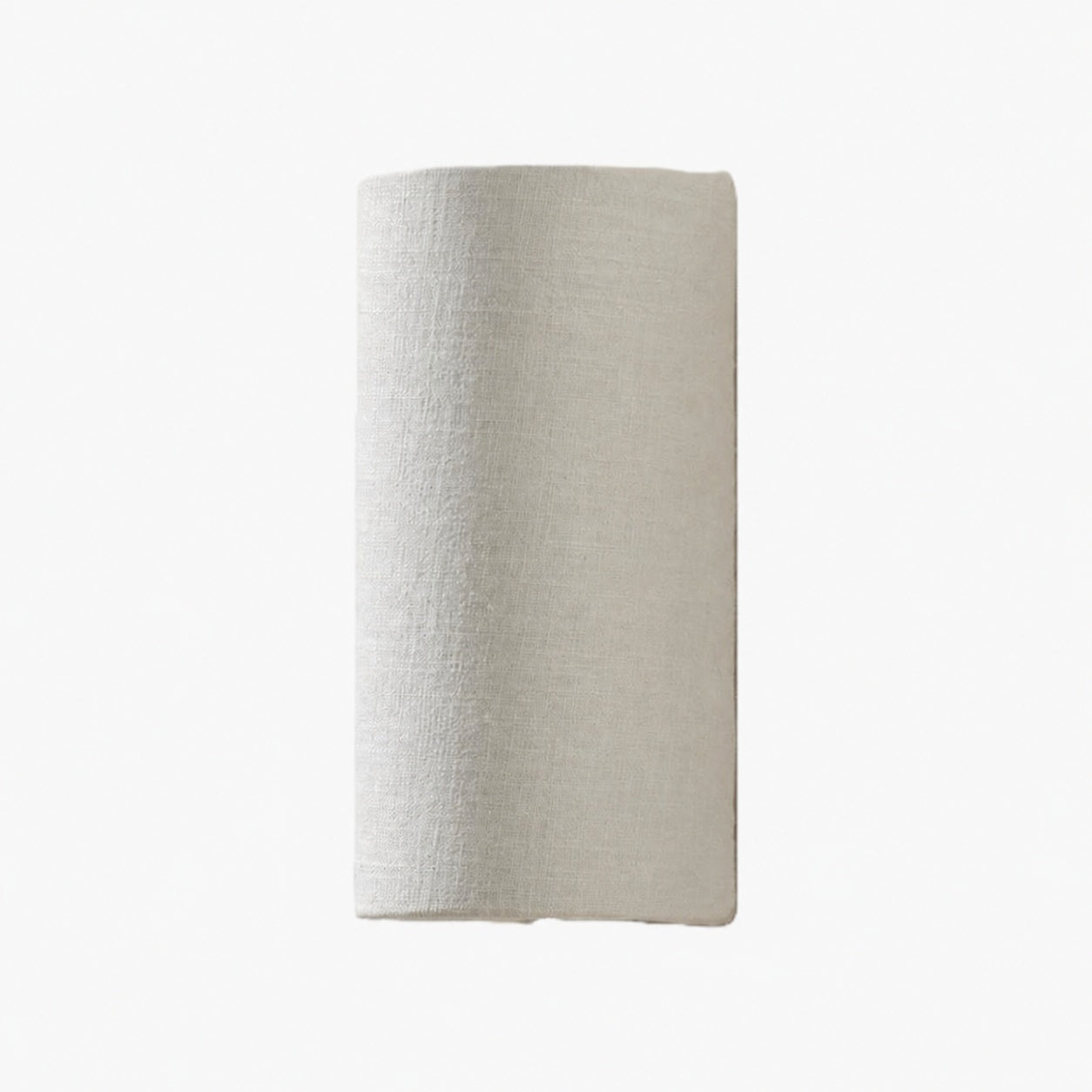 Linbron Linen Wall Sconce Natural Fabric Shade Modern Wall Light for Bedroom