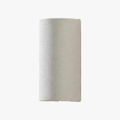 Linbron Linen Wall Sconce Natural Fabric Shade Modern Wall Light for Bedroom