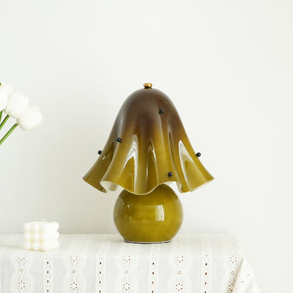 Bellina Elegant Glass Table Lamp – Sleek Design for Bedside or Desk