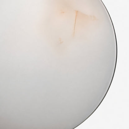 OrbisMuse Elegant Natural Stone Globe Wall Sconce - Minimalist Light for Hallways