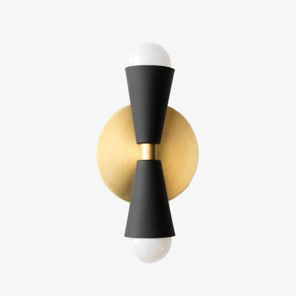 Pyralis Cone Linear Statement Wall Sconce - Modern Two Light Fixture