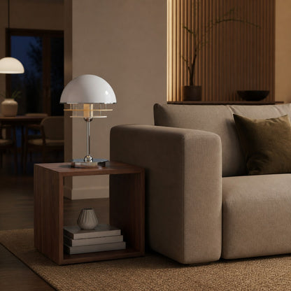 Afterglow Sunset Glow Geometric Table Lamp – Modern Sculptural Style for Desk Bedside Living Space