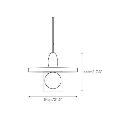 Eirene Glass Pendant Lamp