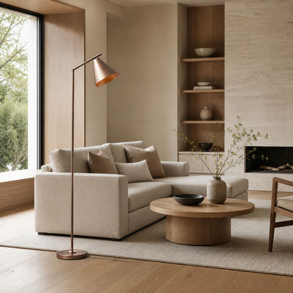Moderne Oricone Stehleuchte mit verstellbarem Arm – Leseleuchte im Cape-Stil