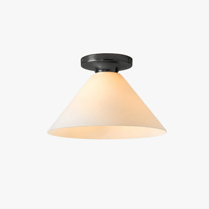 Conica Cone Flush Mount – Glas-Deckenleuchte für moderne Räume