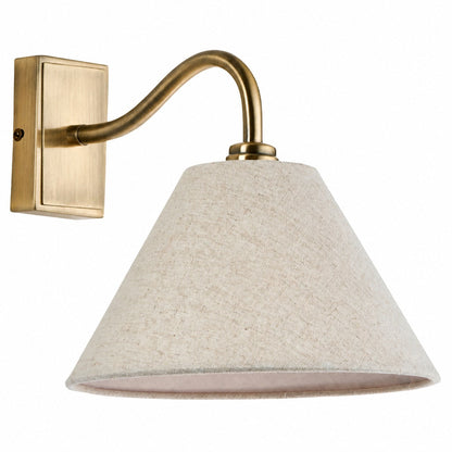 Lumweve Wandleuchte – Elegante Wandleuchte mit plissiertem Schirm für Flur und Arbeitszimmer