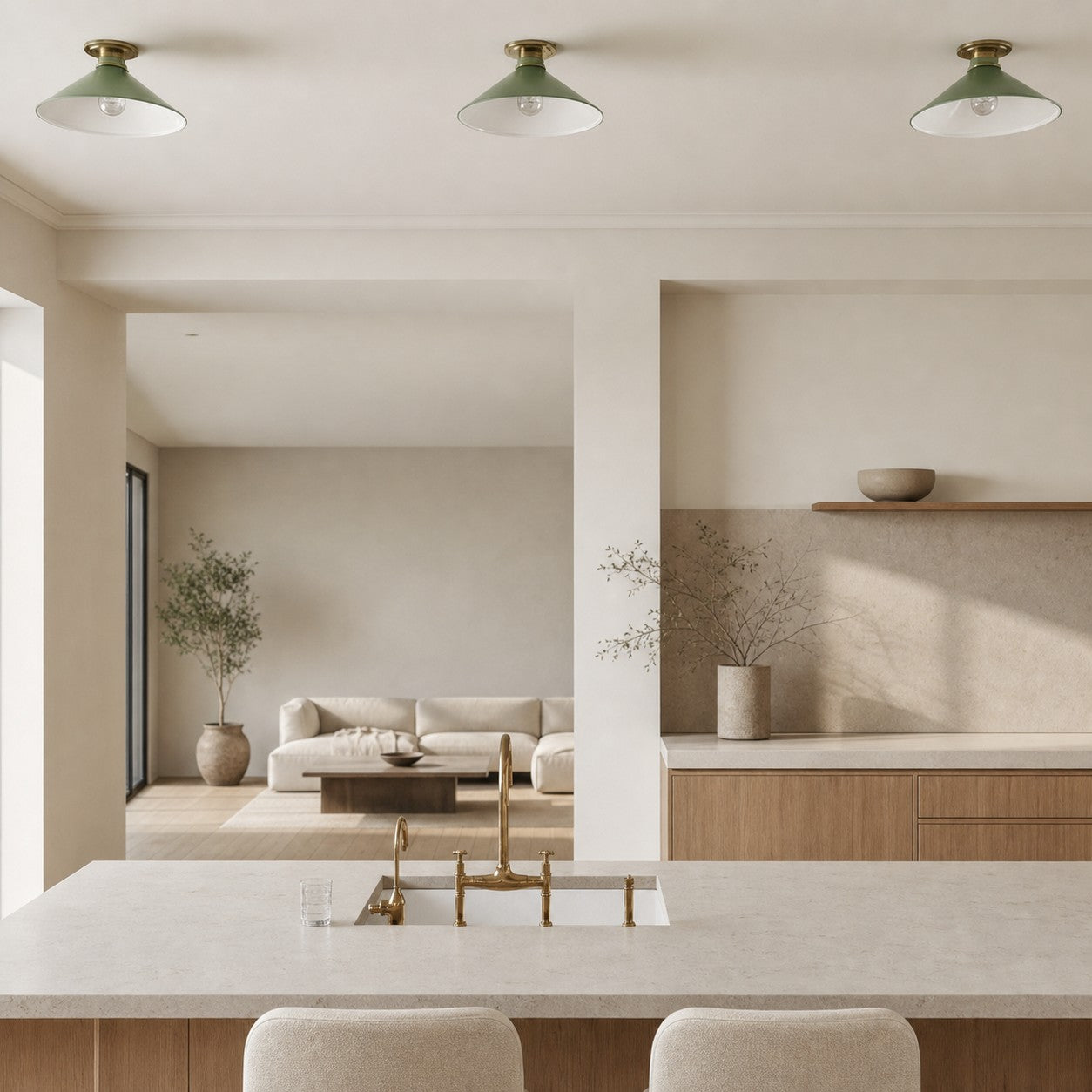 Zeitlose Deckenleuchte von Aurenza – Bauernhaus-Design mit schlichtem, elegantem Charme
