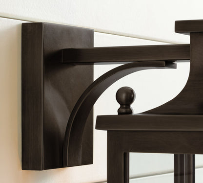 Yolvira Outdoor Lantern Sconce – Versatile Wall Light for Porch, Patio, or Corridor