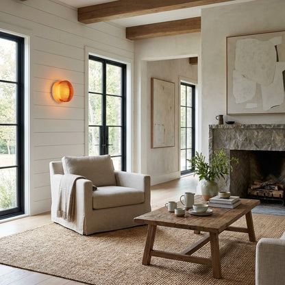 Luminoxis Modern LED Wall Sconce - Stylish Frosted Diffuser Lighting for Hallway Patio