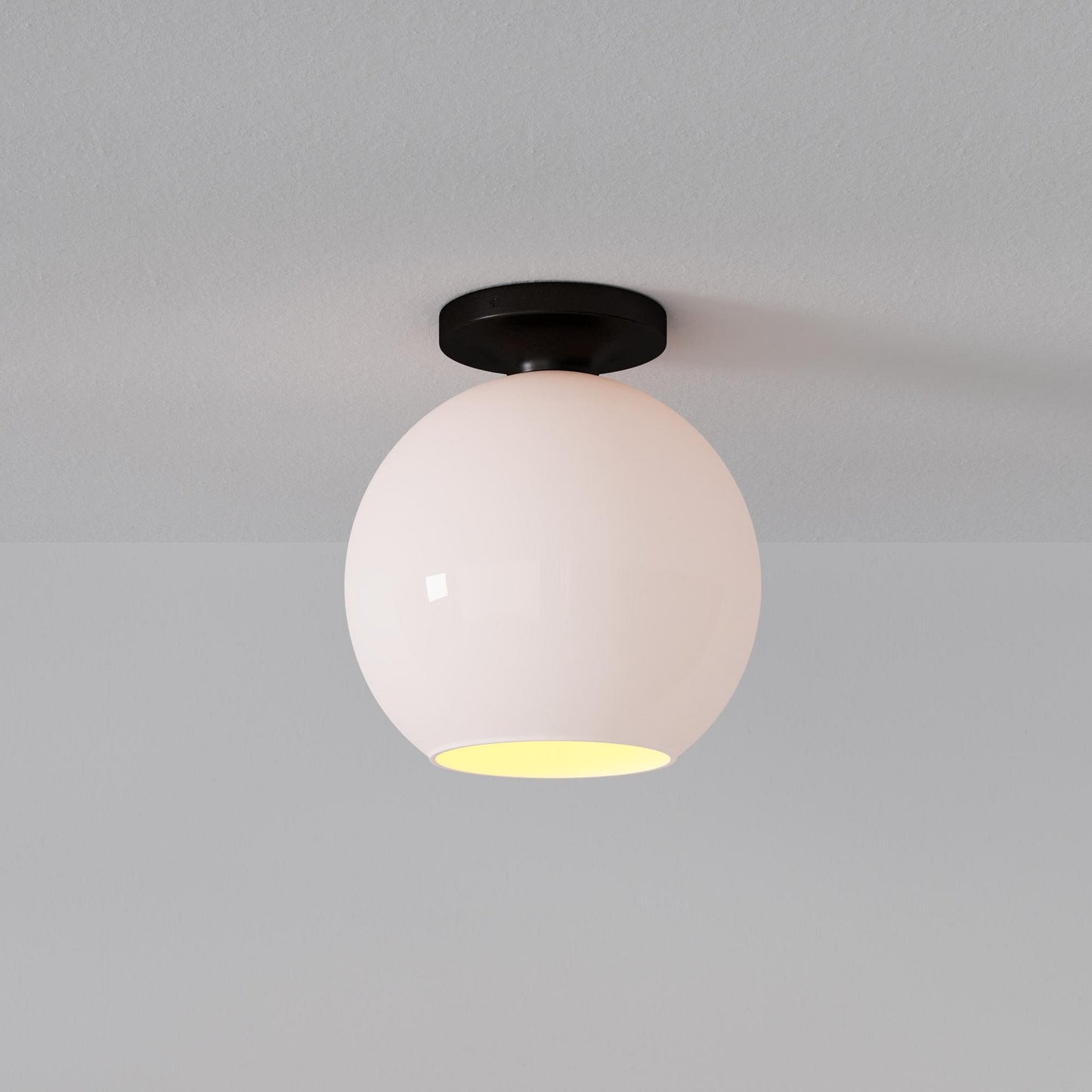 Selvion Modern Globe Pendant Light - Damp-Rated Bathroom Lighting - Luxe Glass Shade
