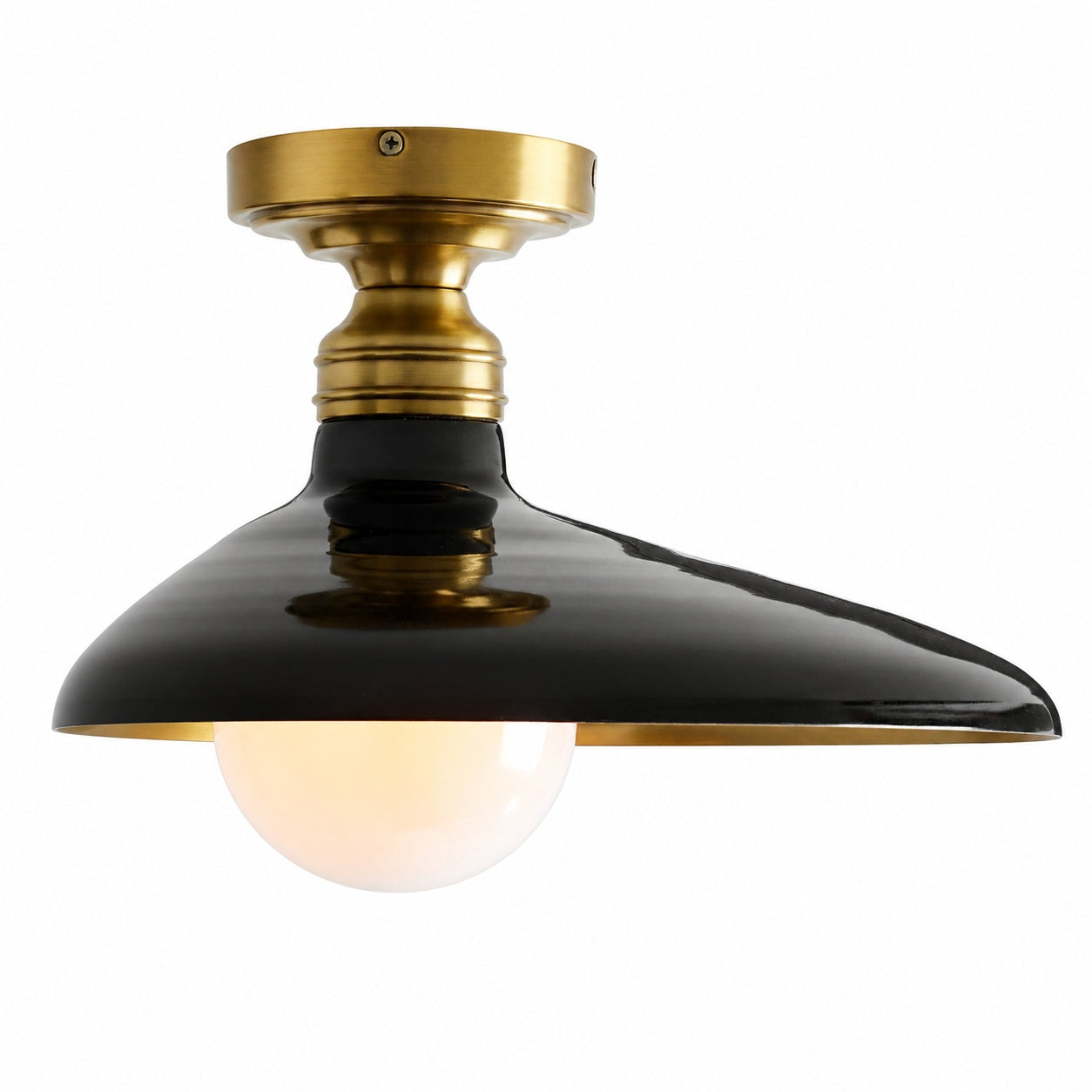Forvara Farmhouse Deckenleuchte aus Metall – Deckenlampe in Schwarz oder Weiß