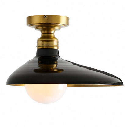 Forvara Farmhouse Deckenleuchte aus Metall – Deckenlampe in Schwarz oder Weiß