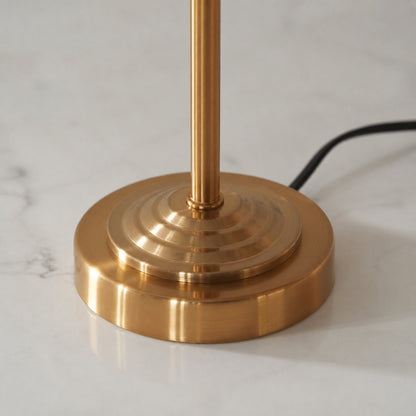 Tela Tischleuchte mit 1 oder 3 Leuchten – Modernes Leinen- und Metalldesign für Nachttisch oder Wohnzimmer