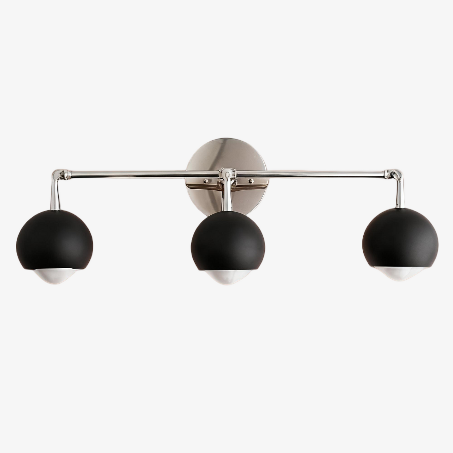 Metio Kuppel-Dekoratives Schminklicht – Klassische Badezimmer-Wandlampe mit Kugelschirm