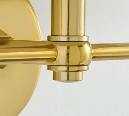 Everett Metal Triple Sconce