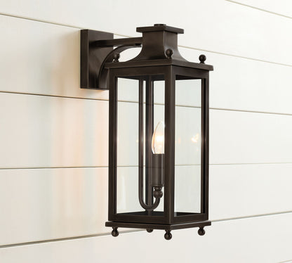 Yolvira Outdoor Lantern Sconce – Versatile Wall Light for Porch, Patio, or Corridor