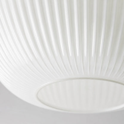 Rivrona Glass Flush Mount Ceiling Light - Modern Champagne Globe Design